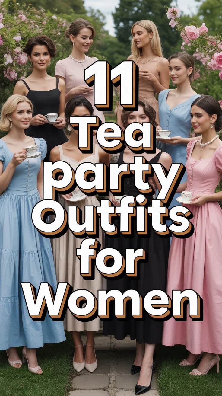 🫖 11 Tea Party Outfits For Women