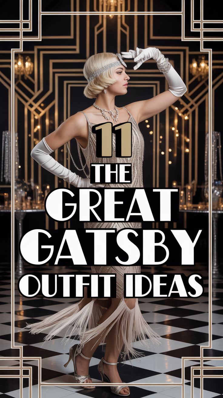🎩 11 The Great Gatsby Outfit Ideas