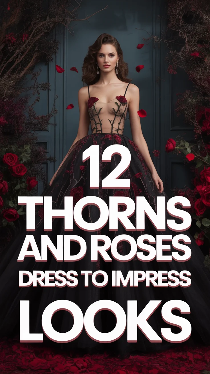 🌹 12 Thorns and Roses Dress to Impress Looks