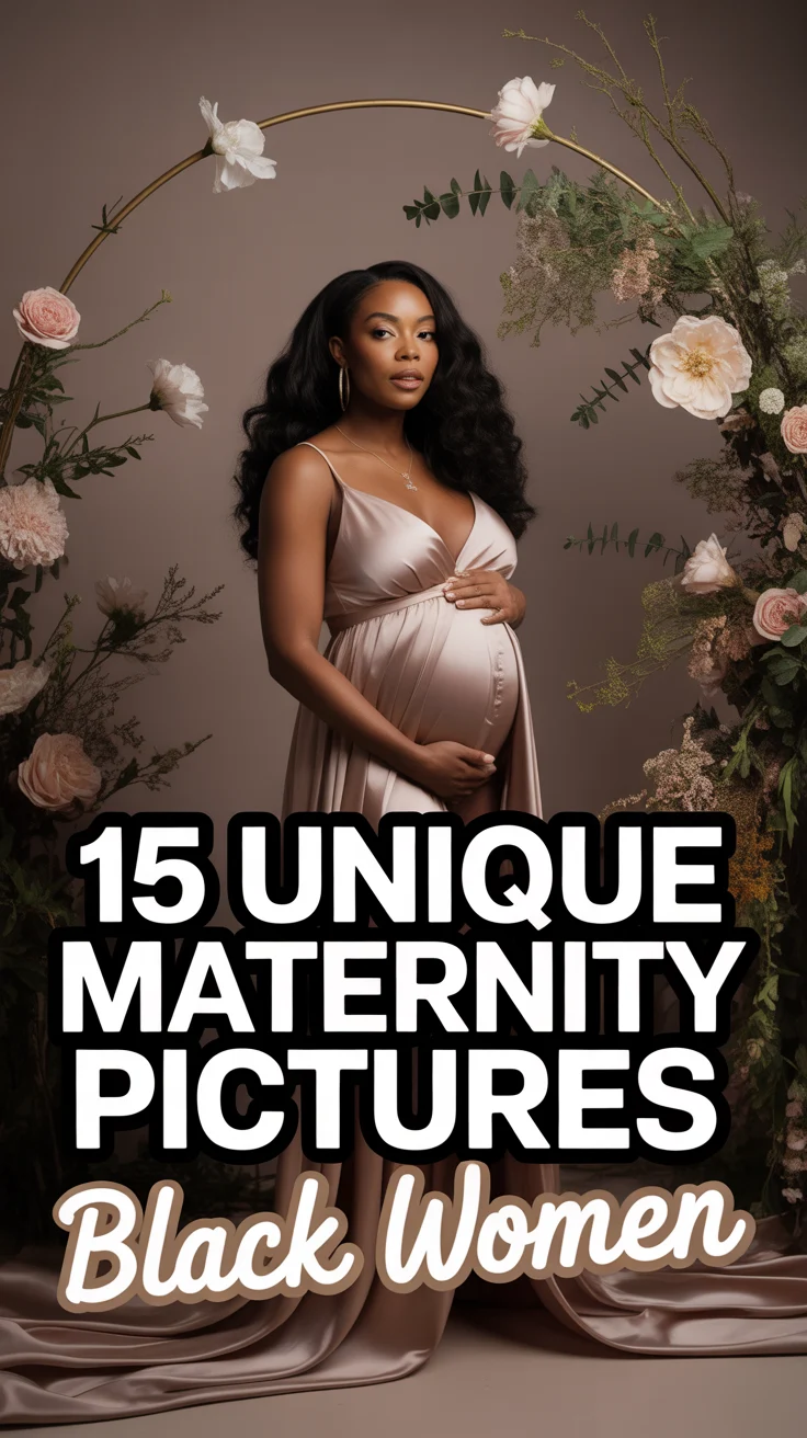 🖤 15 Unique Maternity Pictures Black Women
