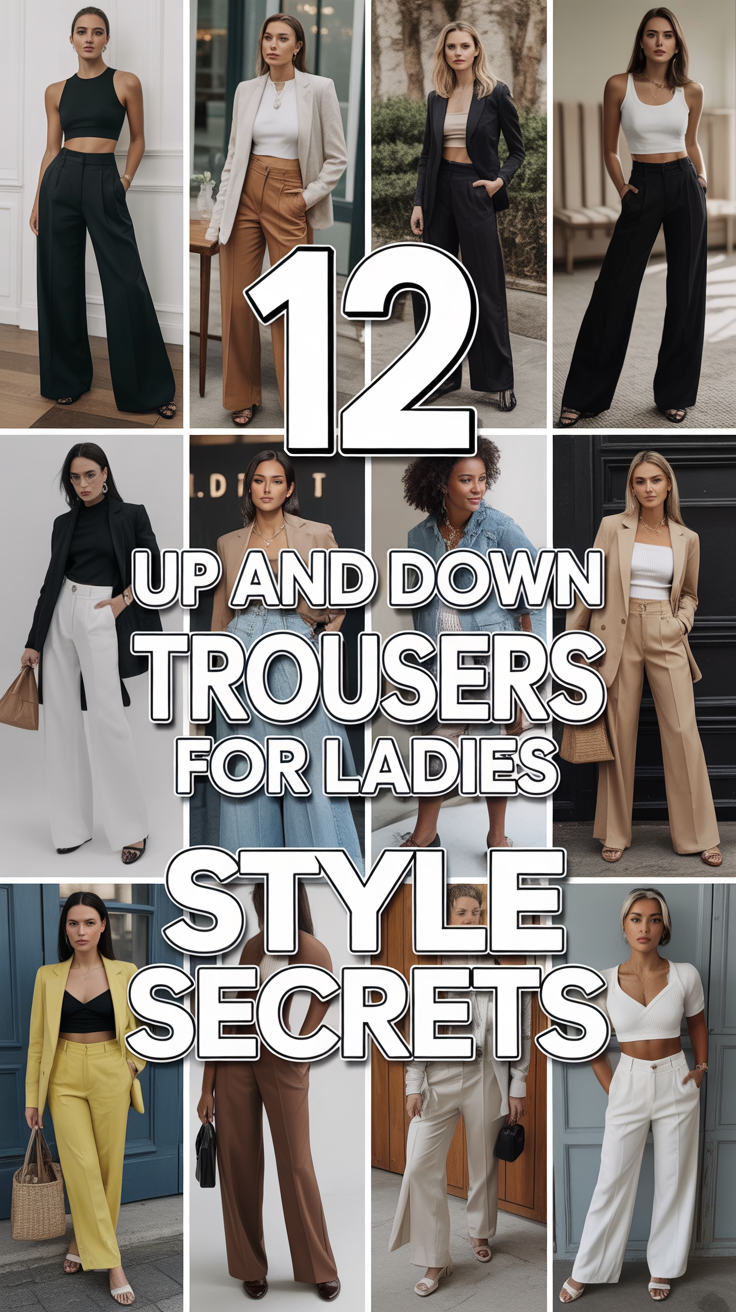 ✨ 12 Up And Down Trousers For Ladies Style Secrets