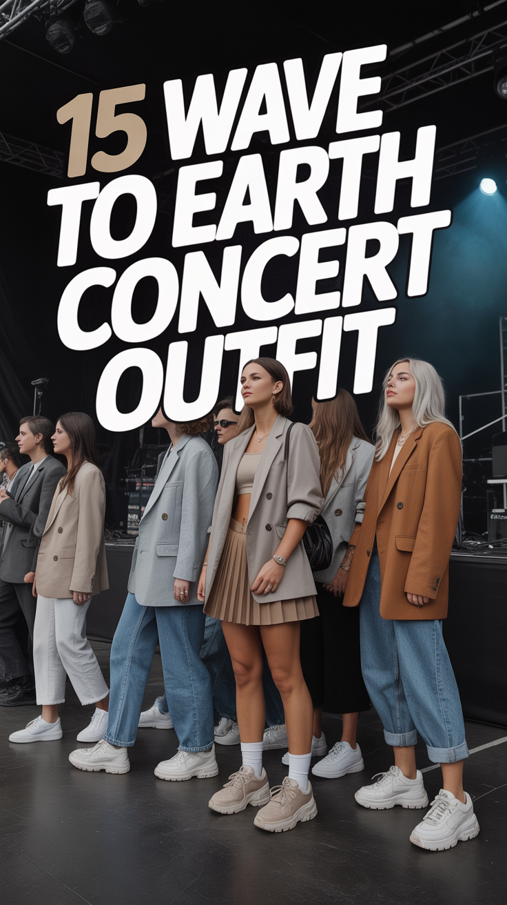 🎶 15 Wave To Earth Concert Outfit