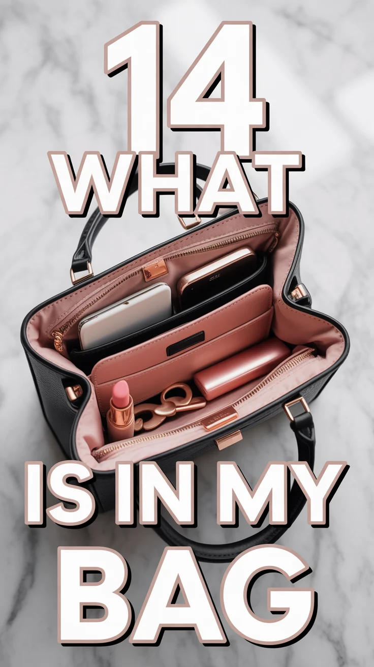 👜 14 What Is In My Bag