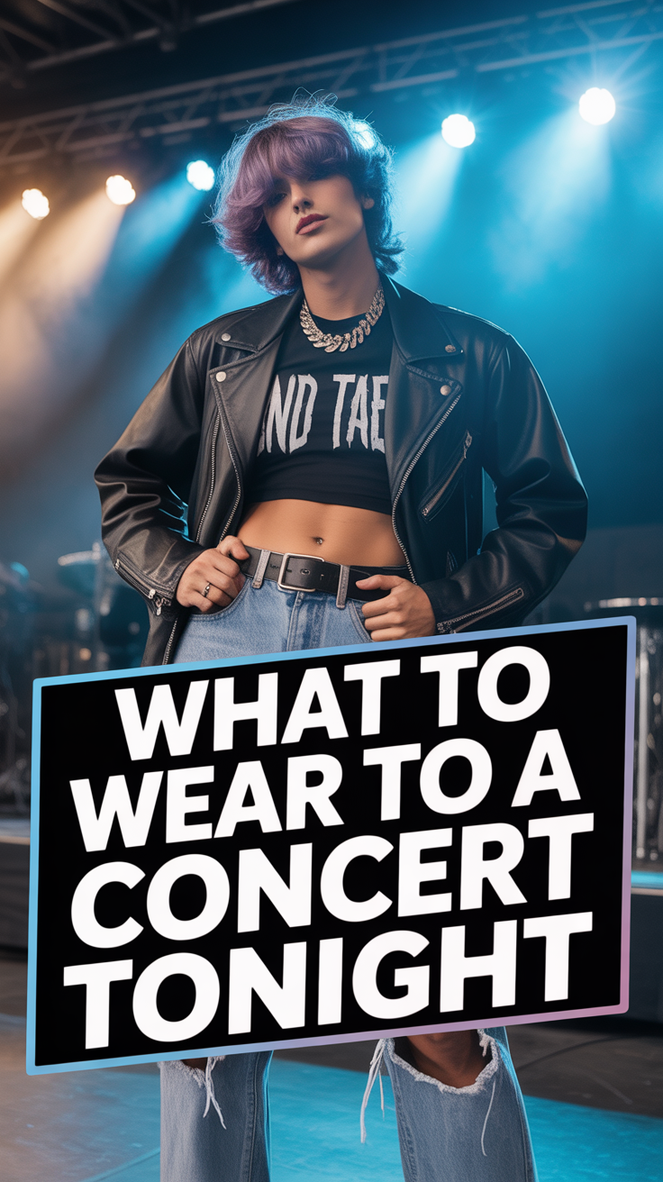 🎸 What To Wear To A Concert Tonight