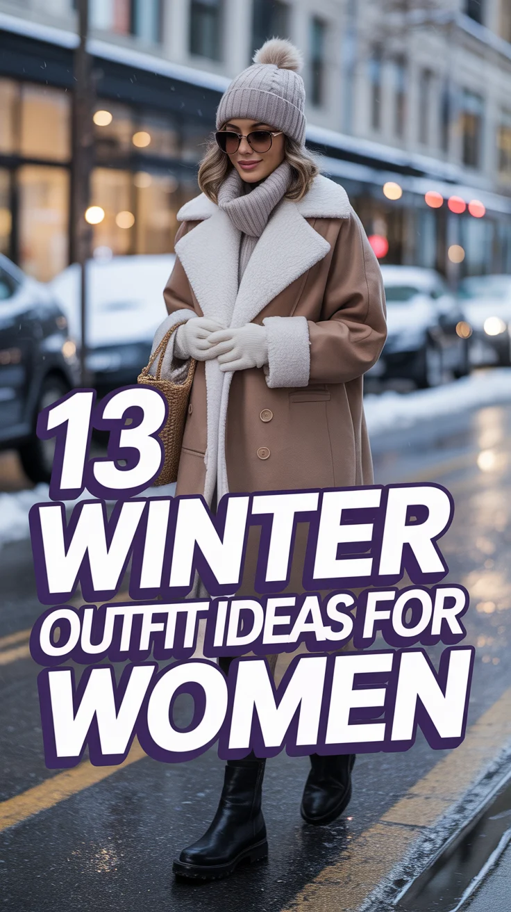 🧥 13 Winter Outfit Ideas For Women
