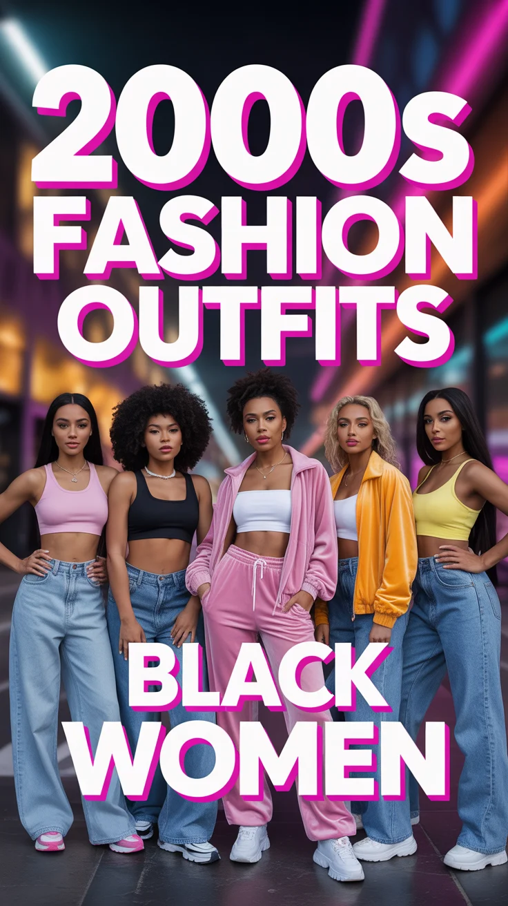 ✨ 2000S Fashion Outfits Black Women