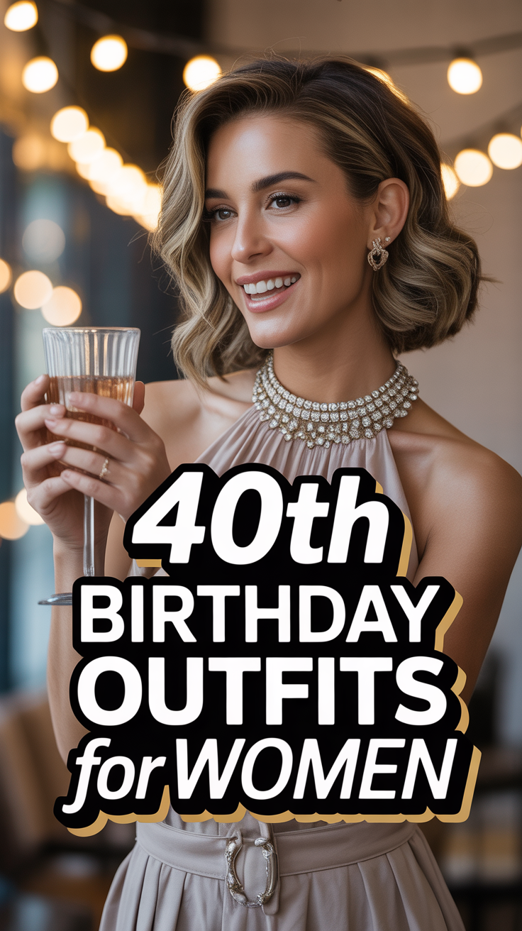 ✨ 40Th Birthday Outfits For Women