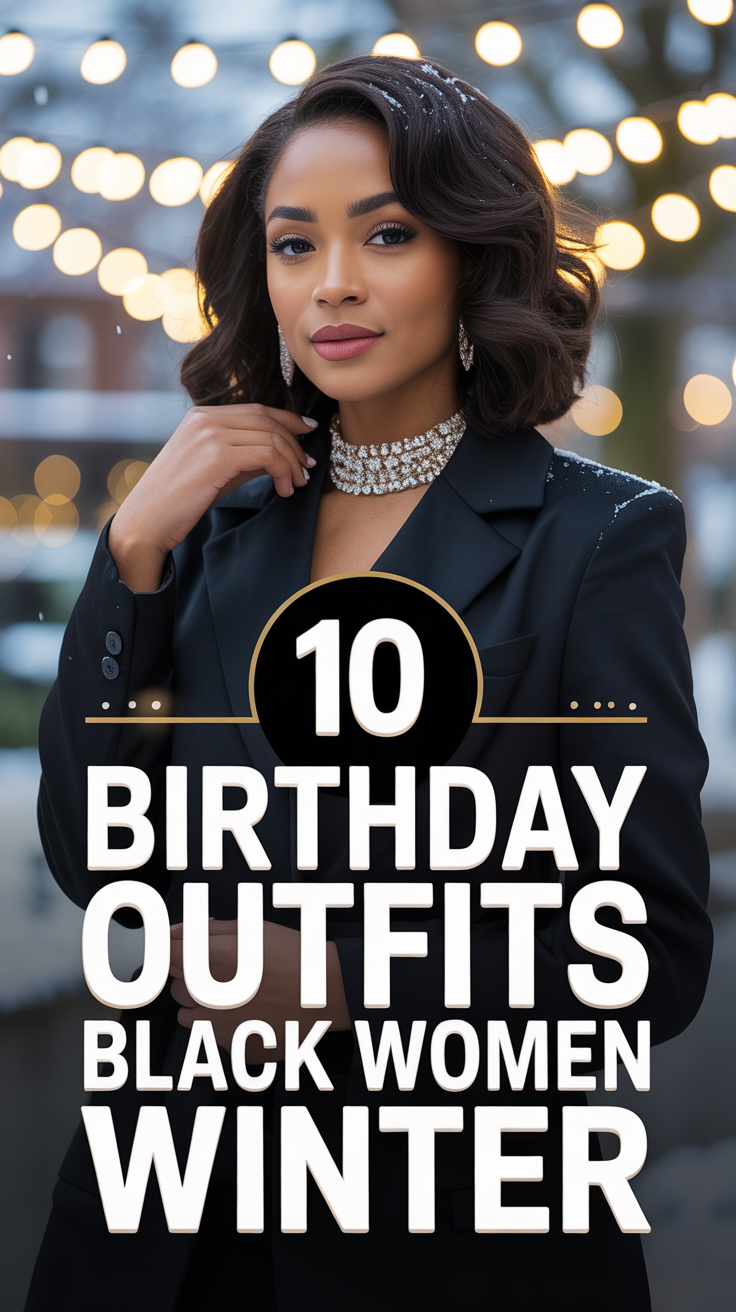 🎂 10 Birthday Outfits Black Women Winter