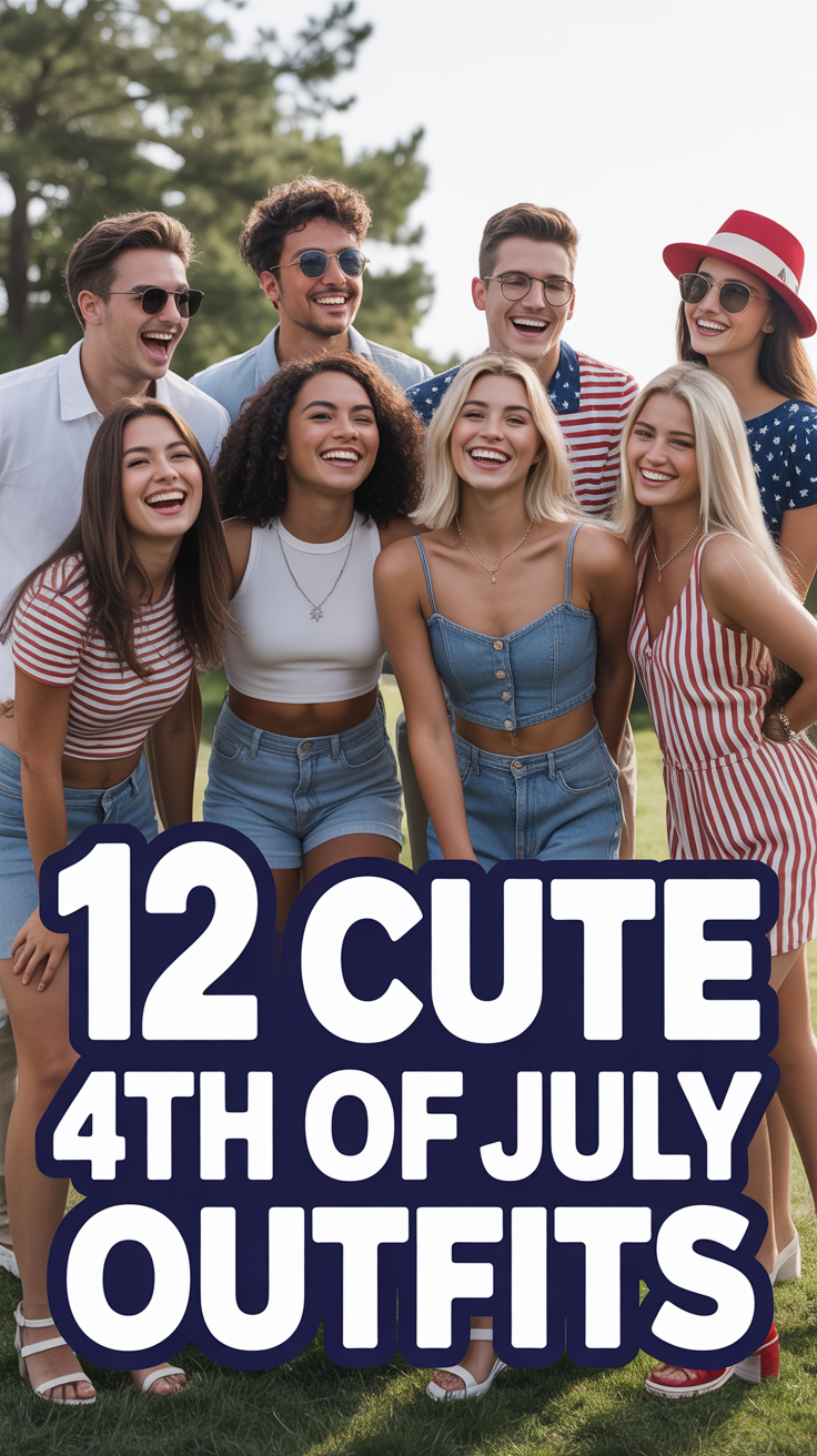 ✨ 12 Cute 4th Of July Outfits