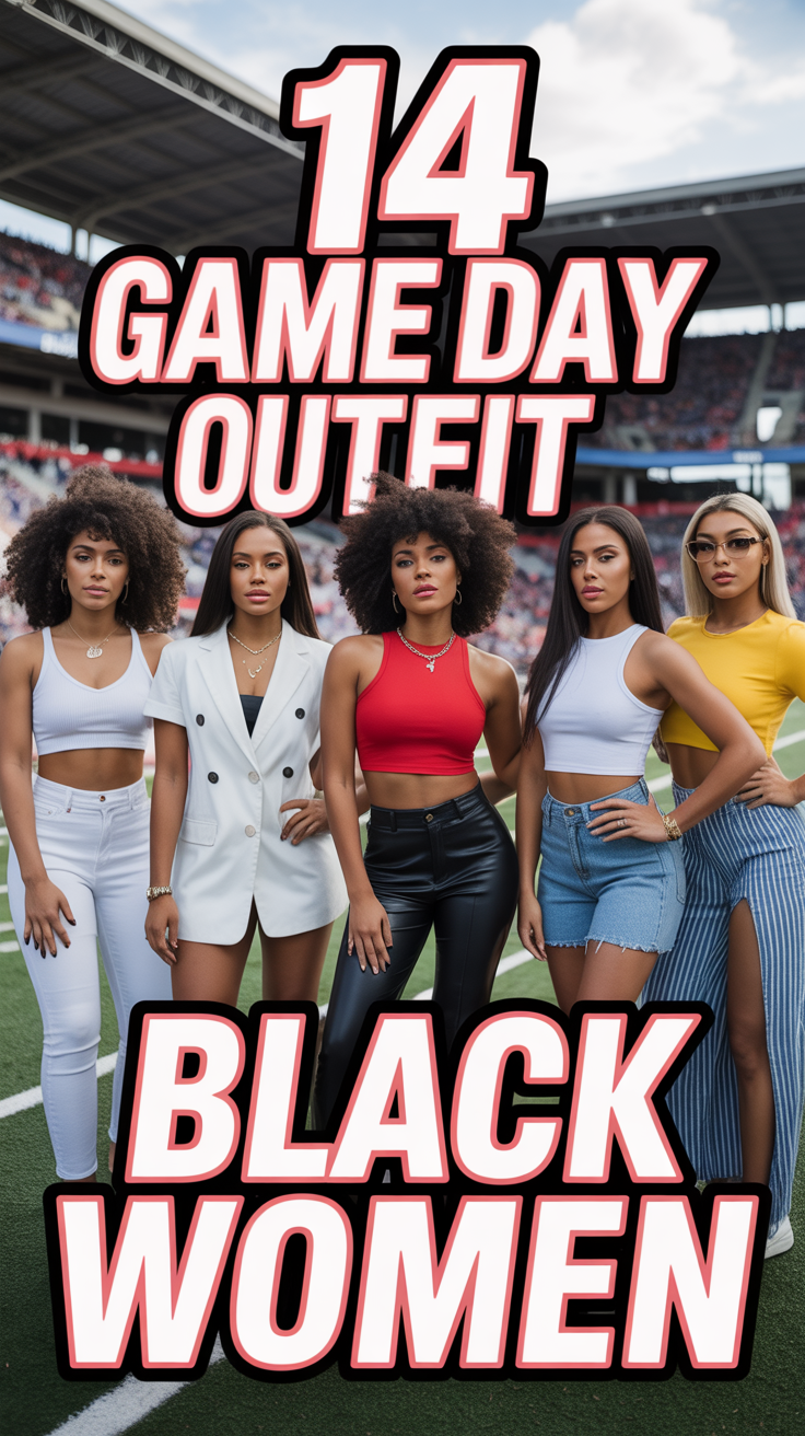 🏈 14 Game Day Outfit Black Women