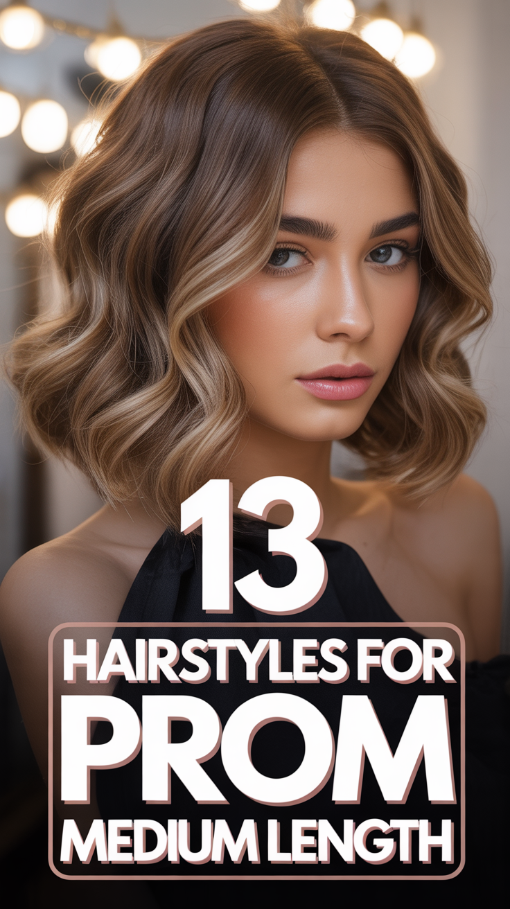 ✨ 13 Hairstyles For Prom Medium Length