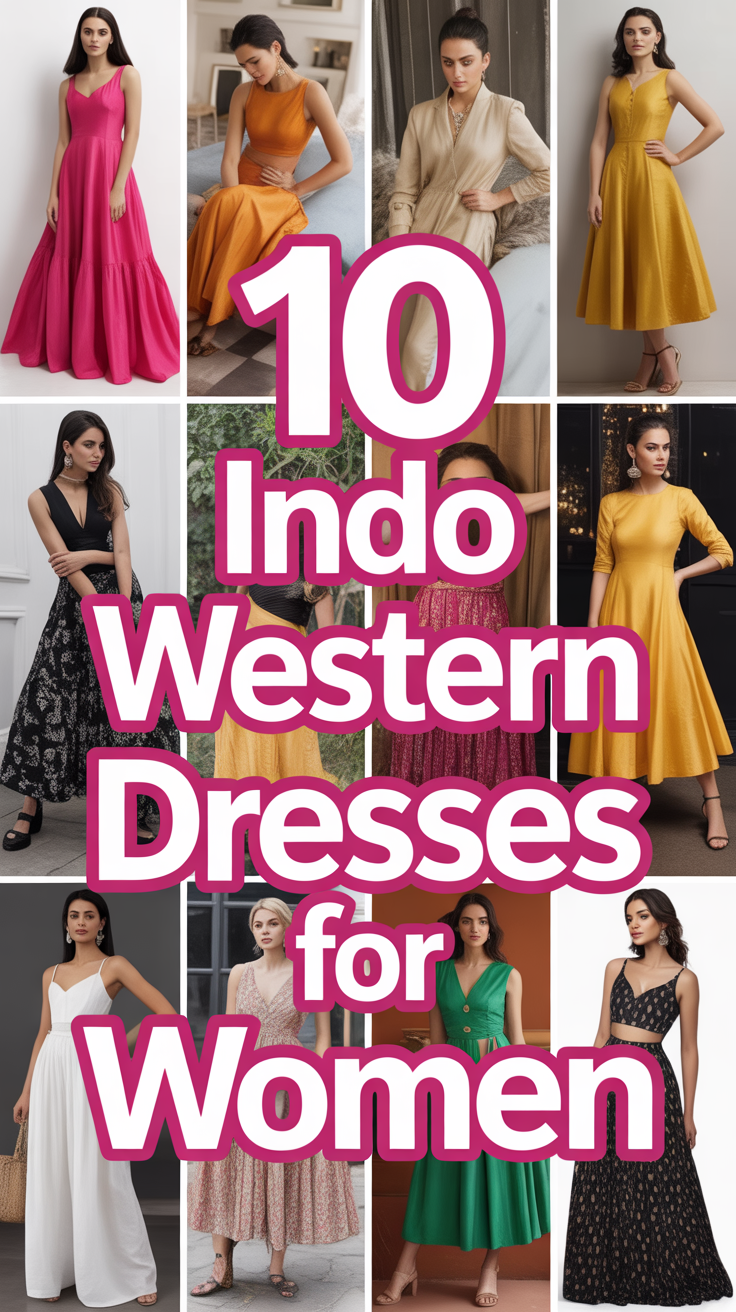 👗 10 Indo Western Dresses For Women