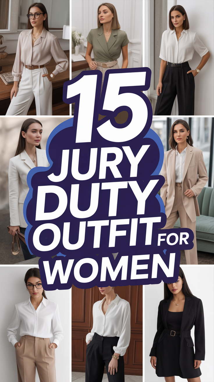 ⚖️ 15 Jury Duty Outfit For Women
