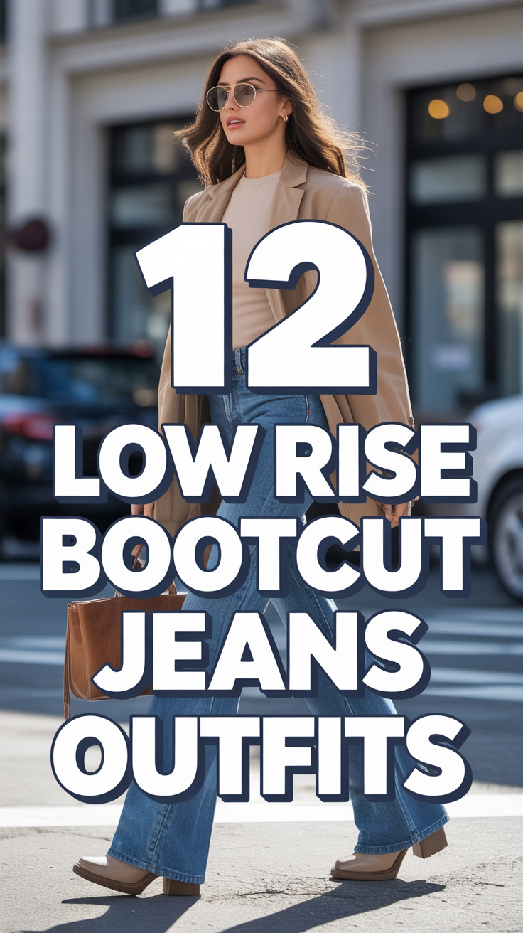 👢 12 Low Rise Bootcut Jeans Outfits