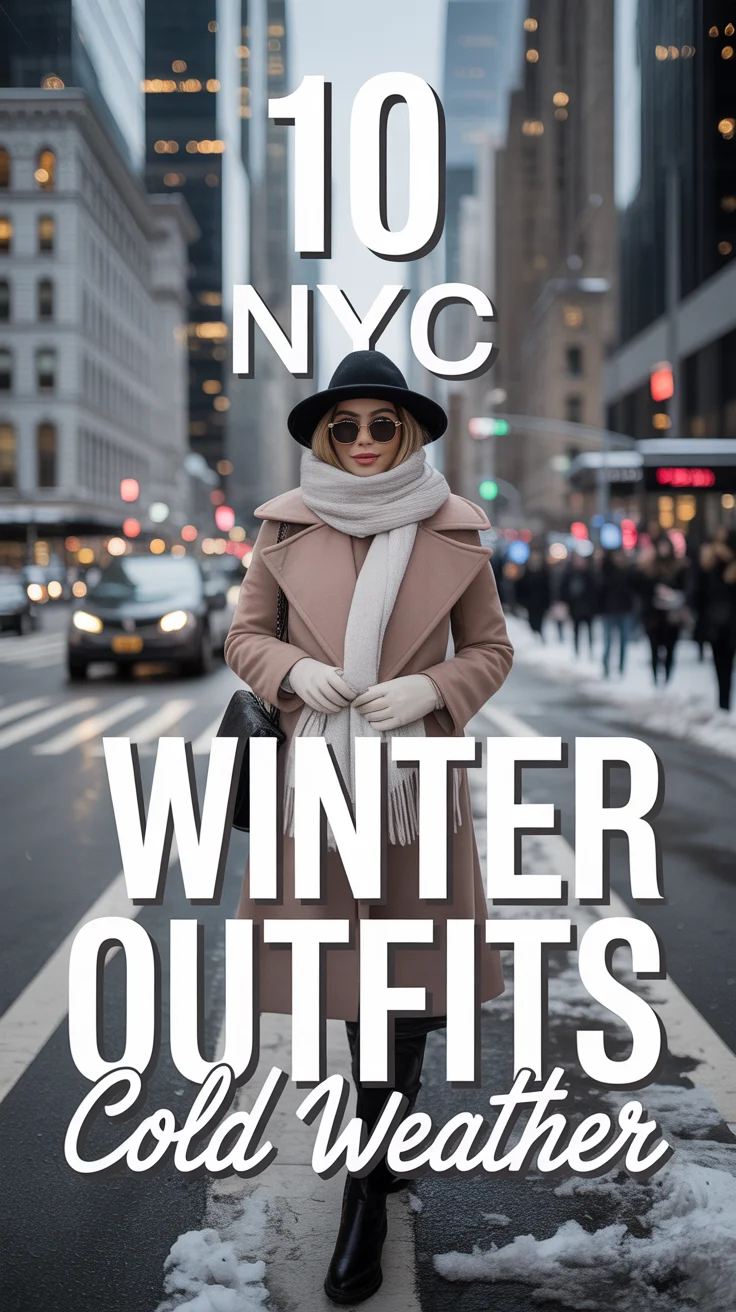 ❄️ 10 NYC Winter Outfits Cold Weather