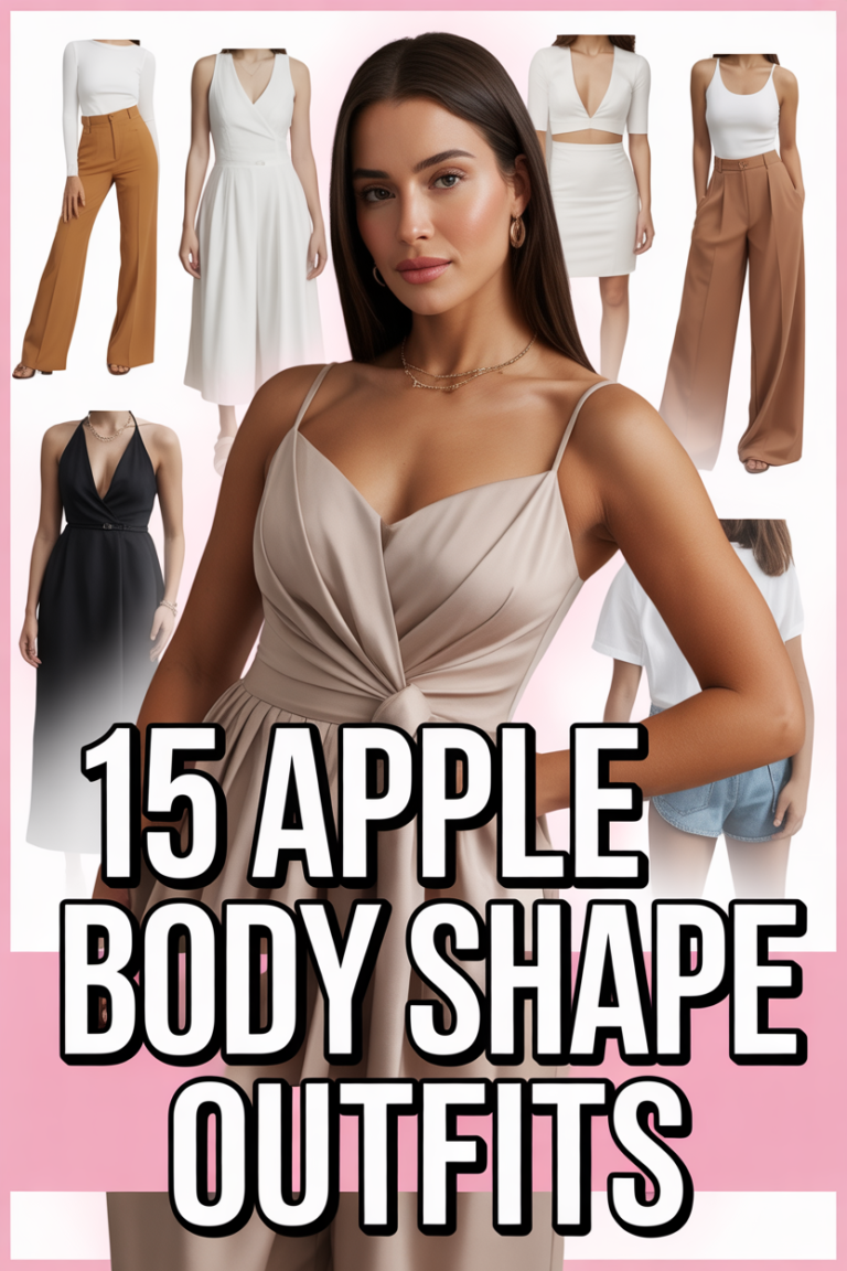 🍎 15 Apple Body Shape Outfits