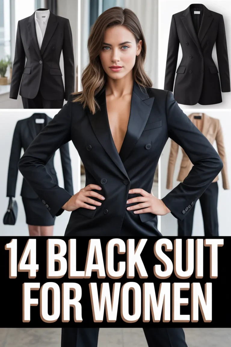 🧥 14 Black Suit For Women