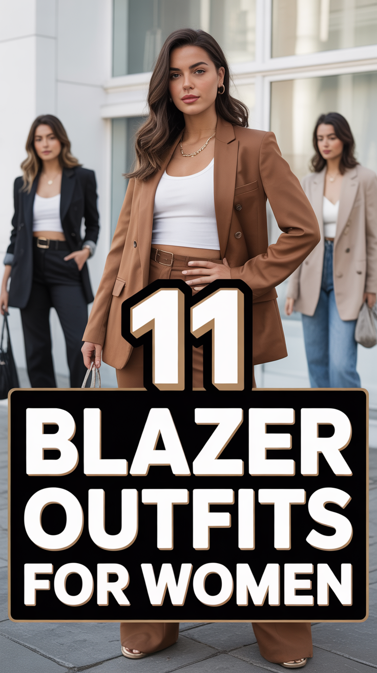 🧥 11 Blazer Outfits For Women