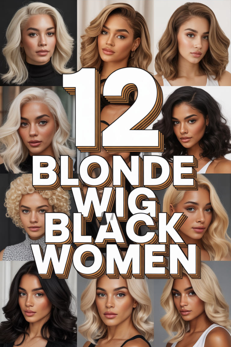 ✨ 12 Blonde Wig Black Women
