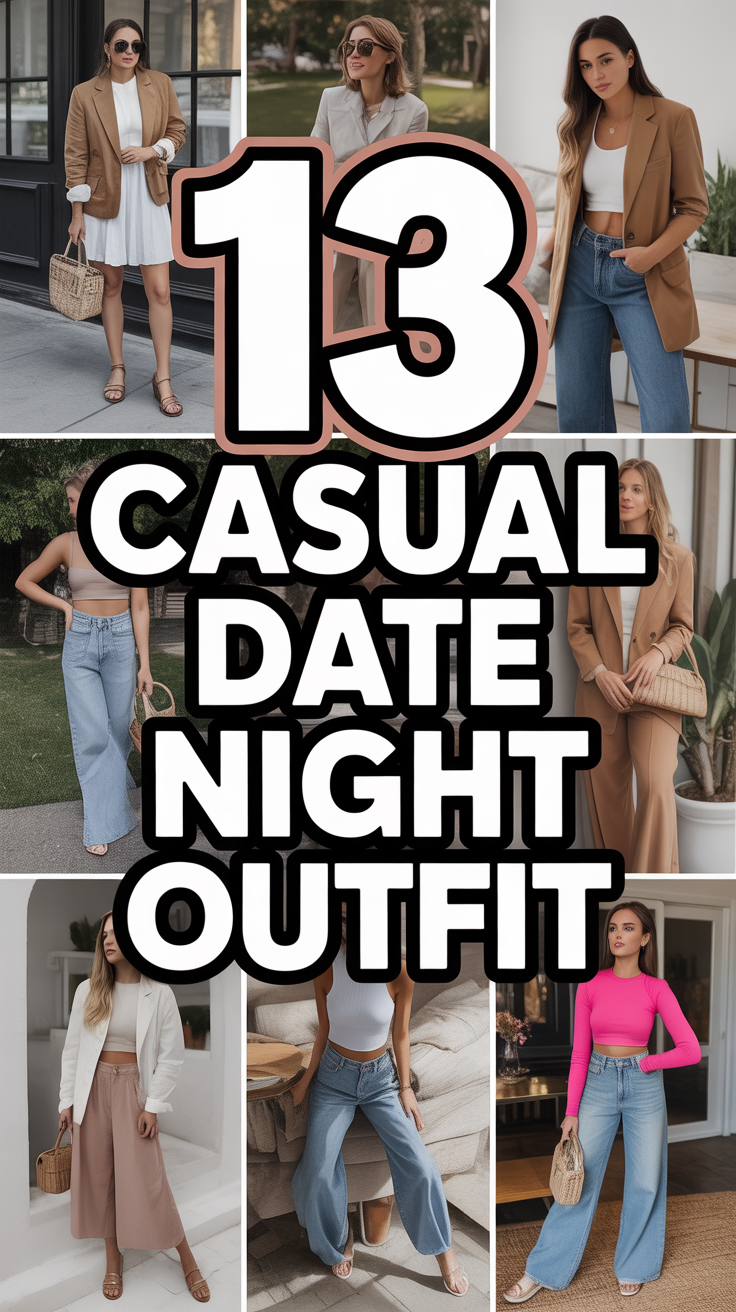 ✨ 13 Casual Date Night Outfit