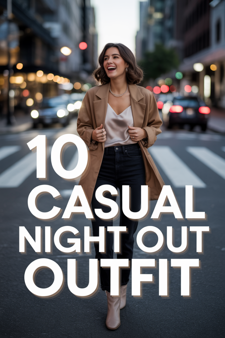 ✨ 10 Casual Night Out Outfit