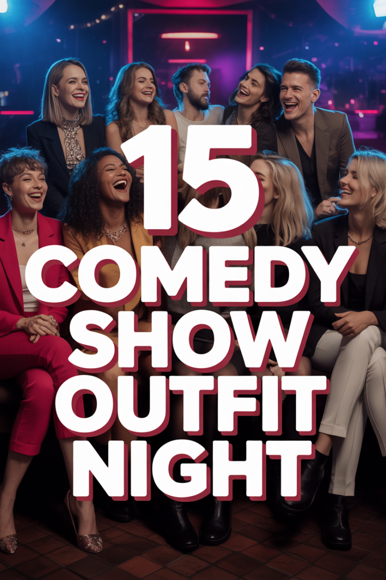 🤣 15 Comedy Show Outfit Night