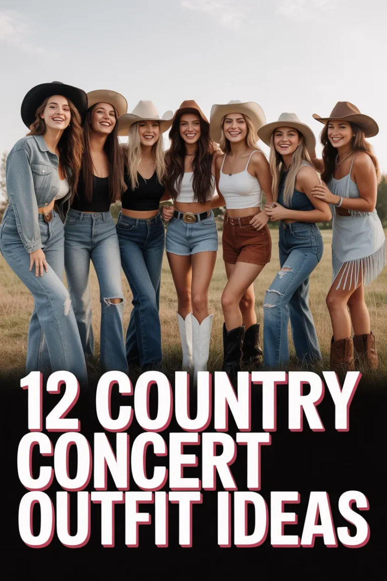 🤠 12 Country Concert Outfit Ideas