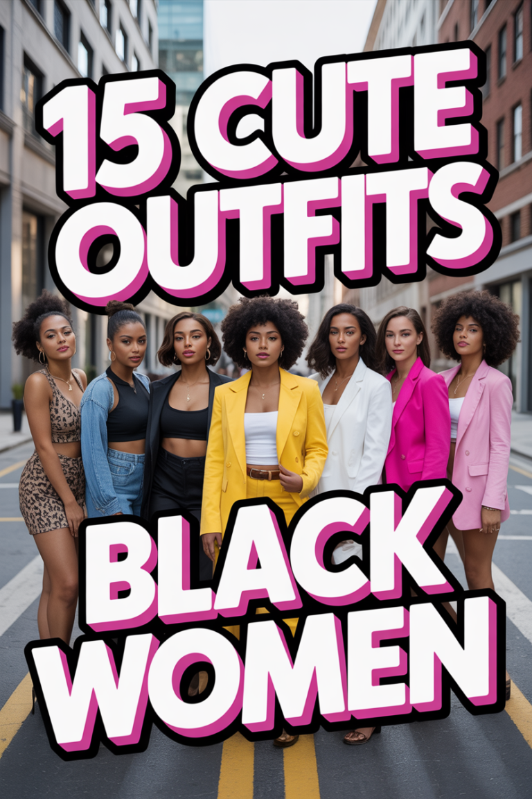 ✨ 15 Cute Outfits Black Women