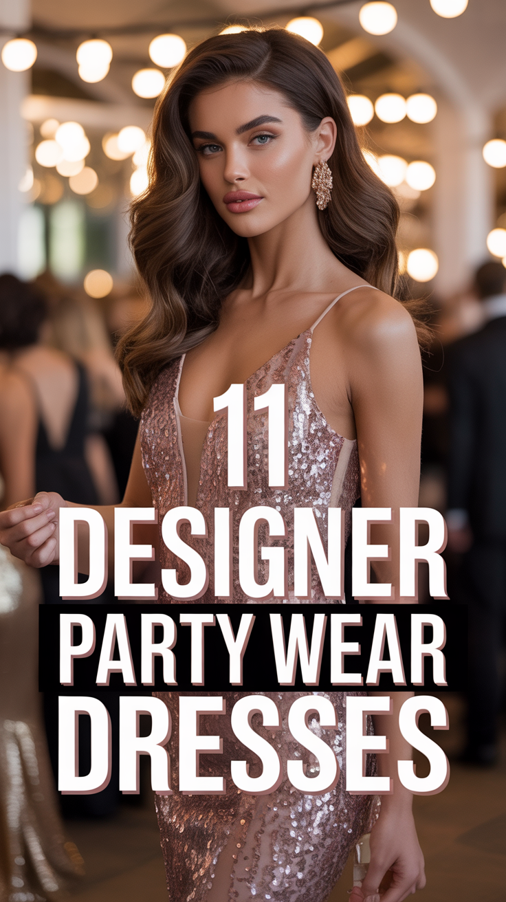 ✨ 11 Designer Party Wear Dresses