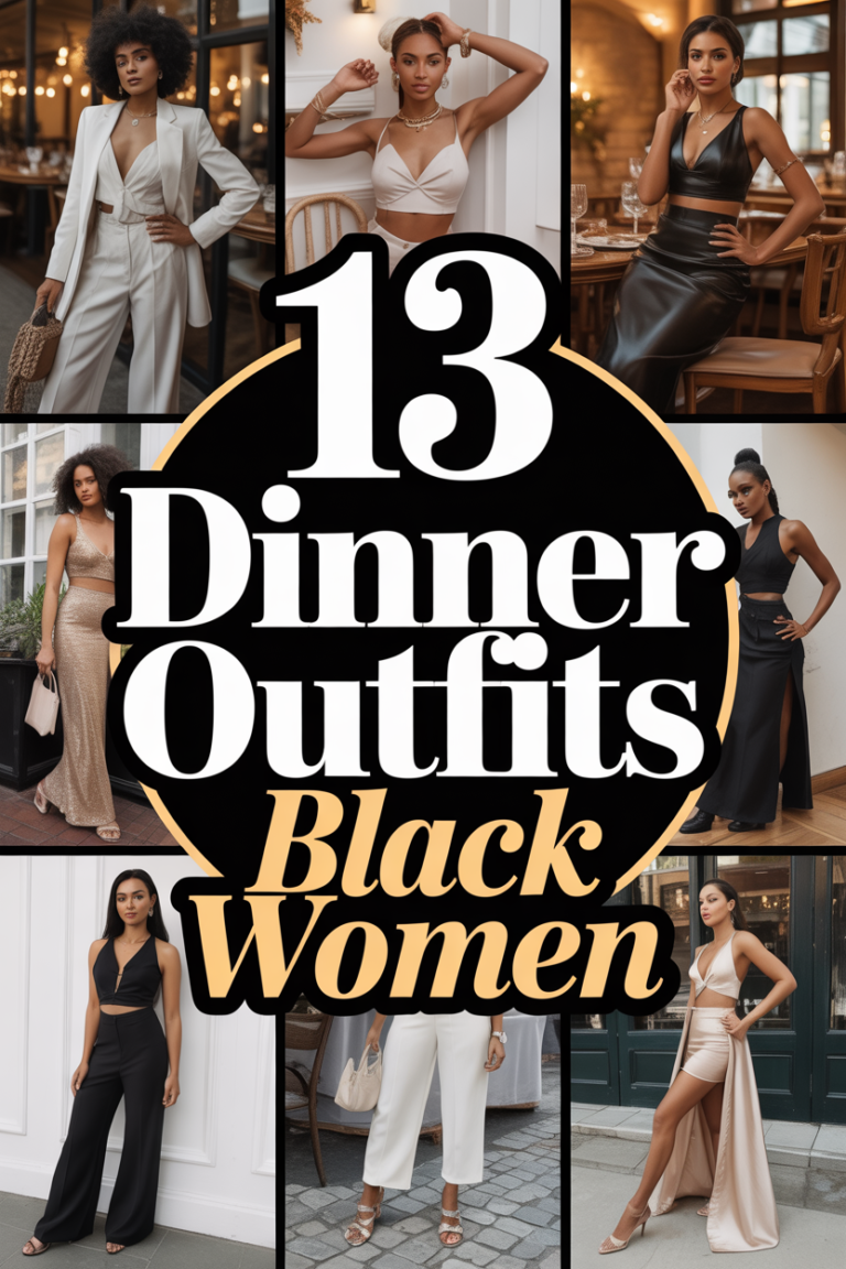 ✨ 13 Dinner Outfits Black Women