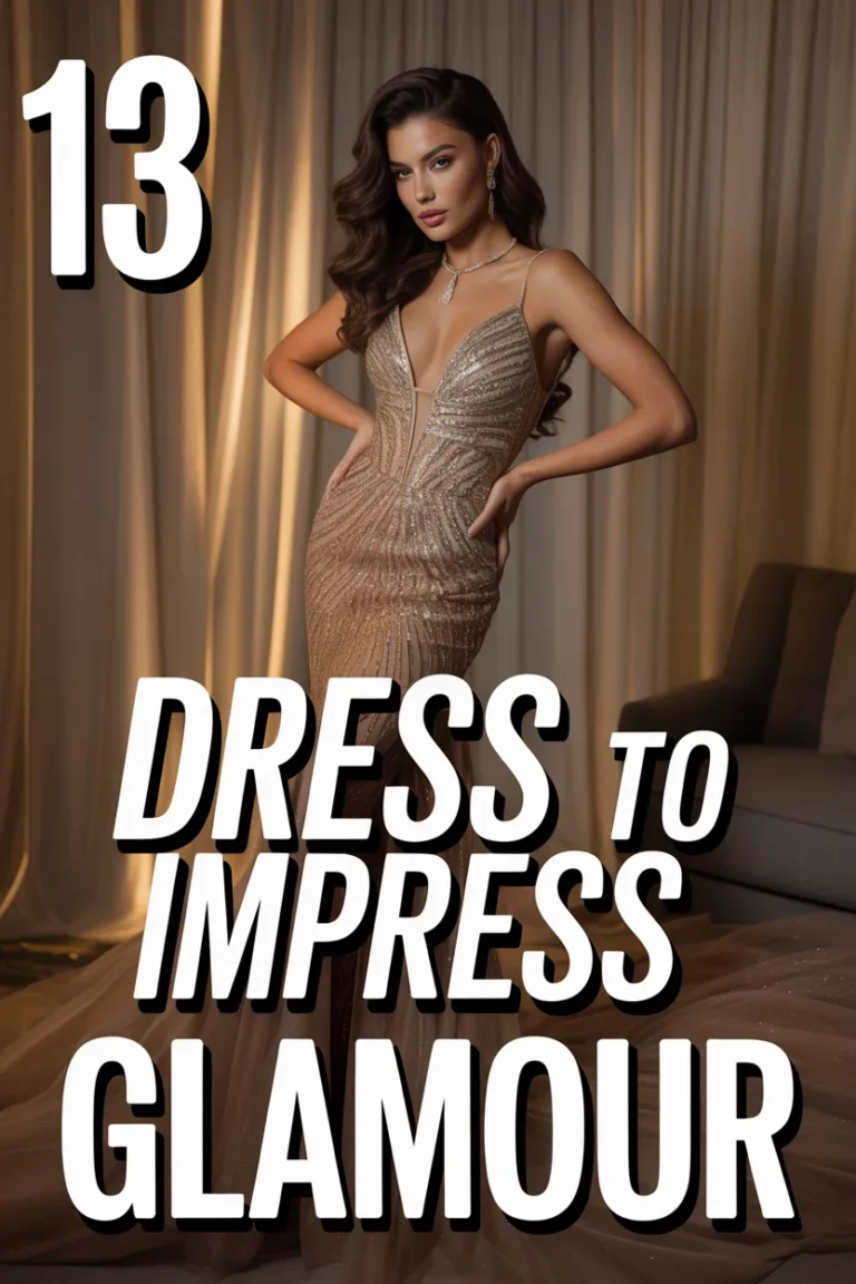 ✨ 13 Dress To Impress Glamour