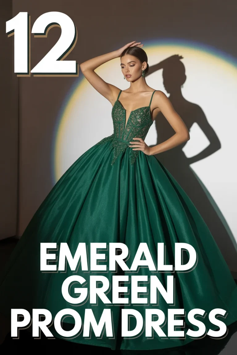 💚 12 Emerald Green Prom Dress