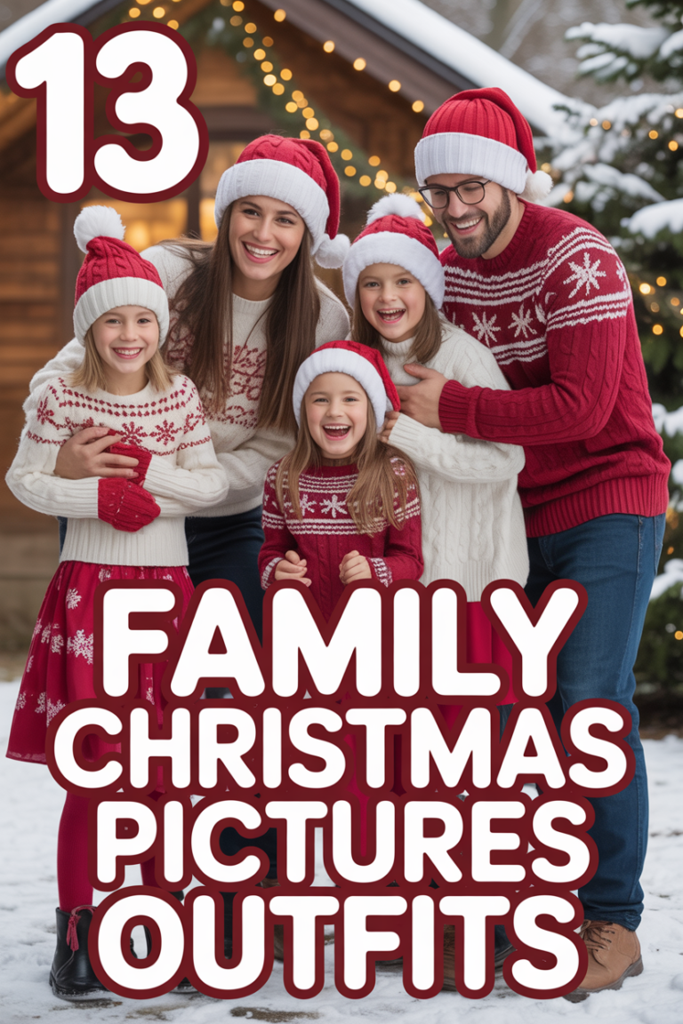 🎄 13 Family Christmas Pictures Outfits
