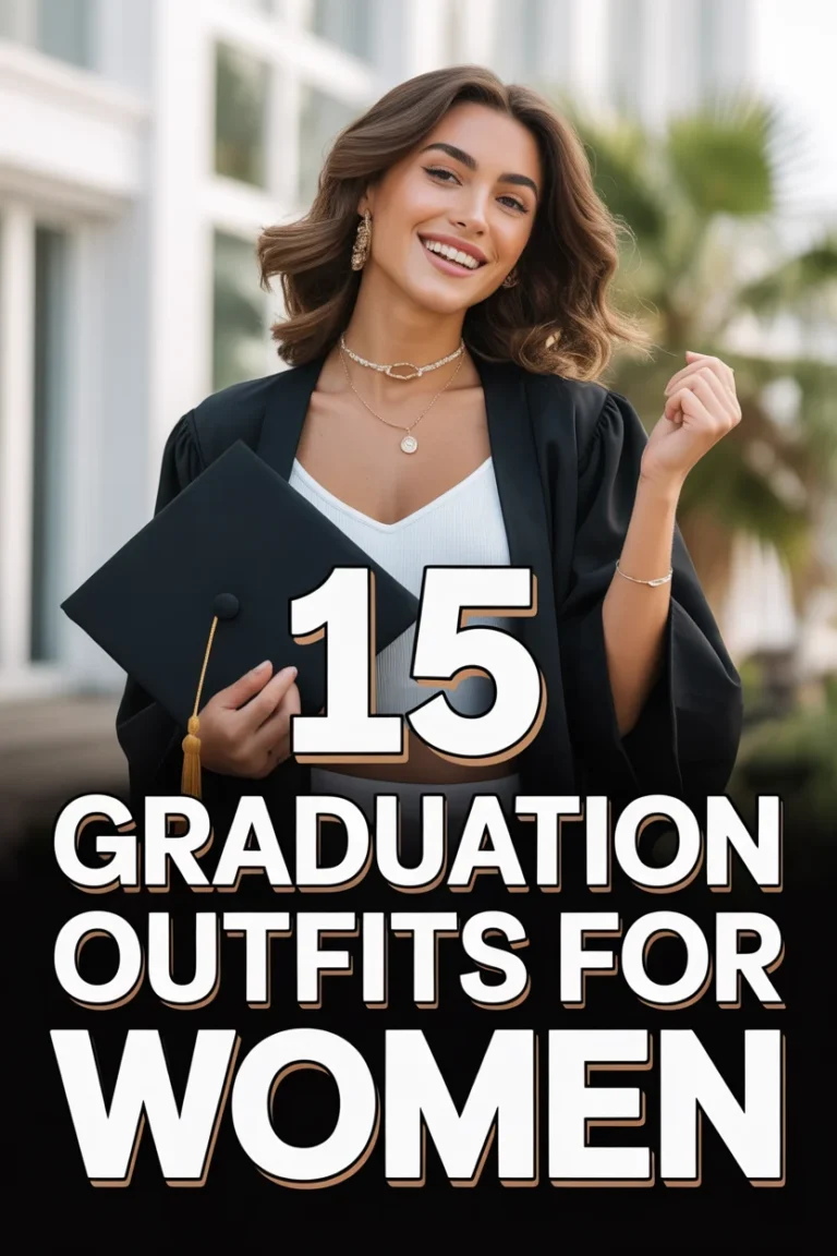 🎓 15 Graduation Outfits For Women