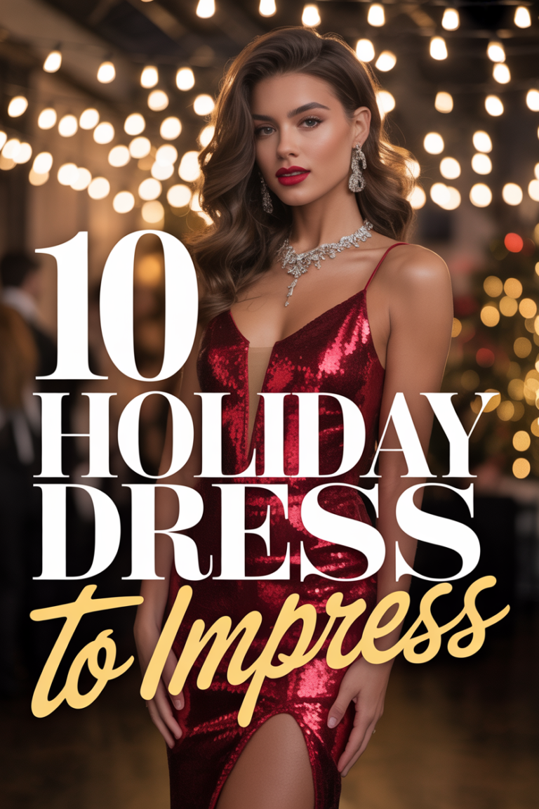 ✨ 10 Holiday Dress To Impress