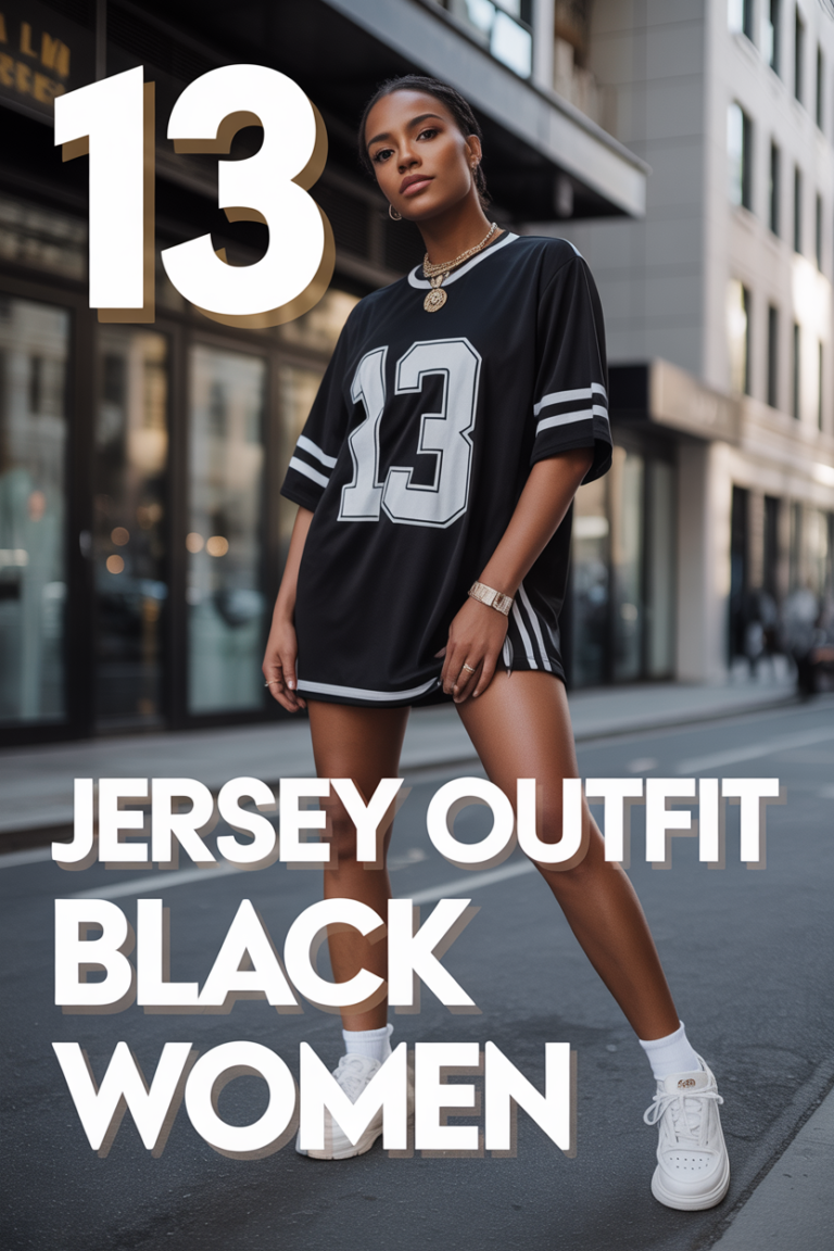 💁🏽‍♀️ 13 Jersey Outfit Black Women