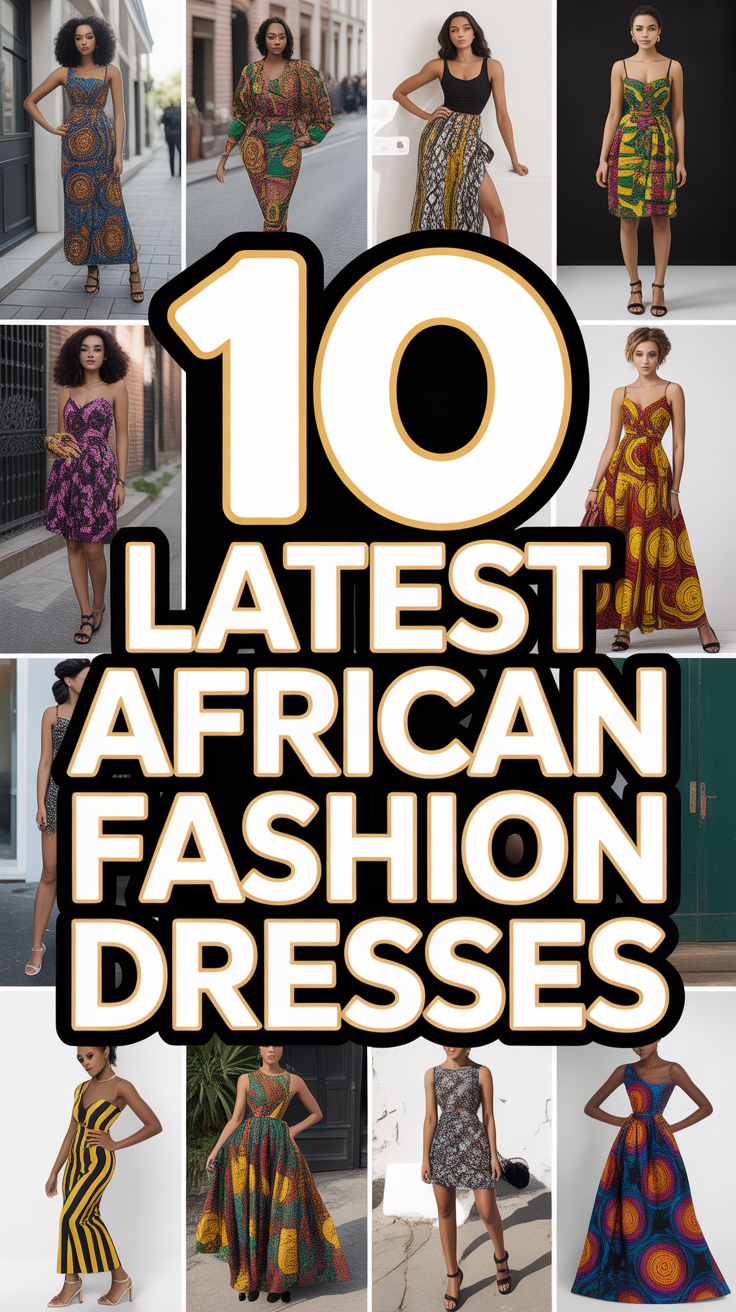✨ 10 Latest African Fashion Dresses