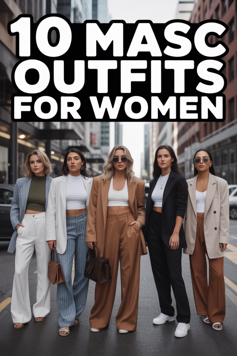 🤘 10 Masc Outfits For Women