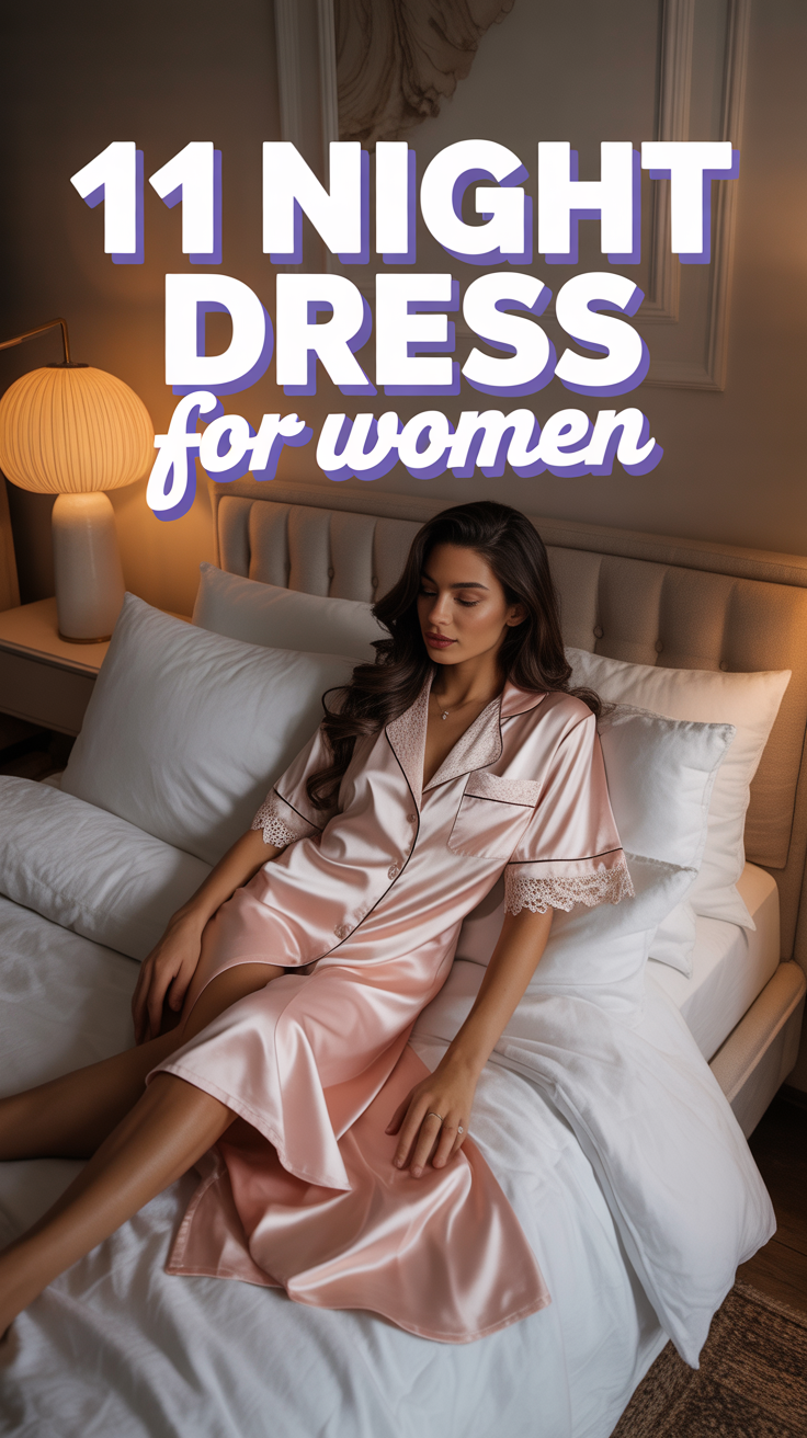 🌙 11 Night Dress For Women