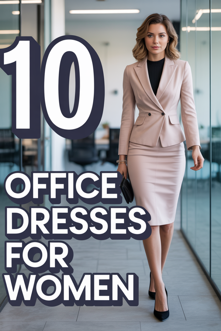 👗 10 Office Dresses For Women