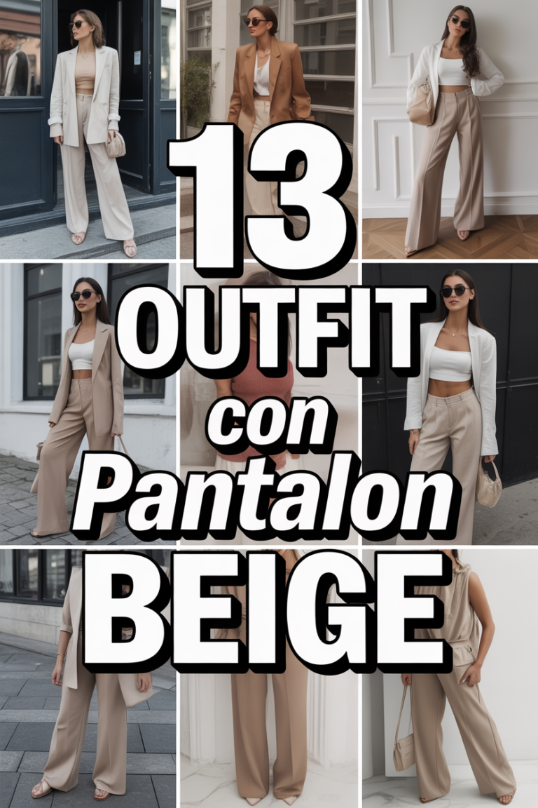 ✨ 13 Outfit Con Pantalon Beige