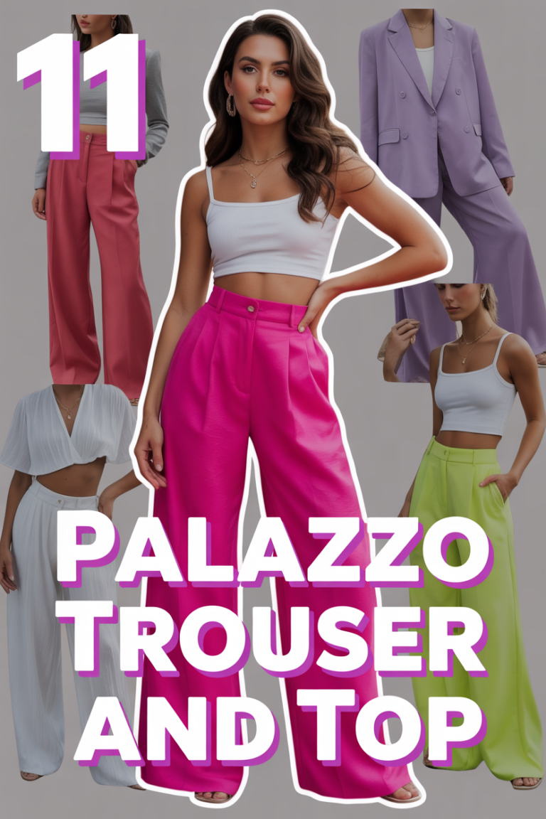 💃 11 Palazzo Trouser And Top