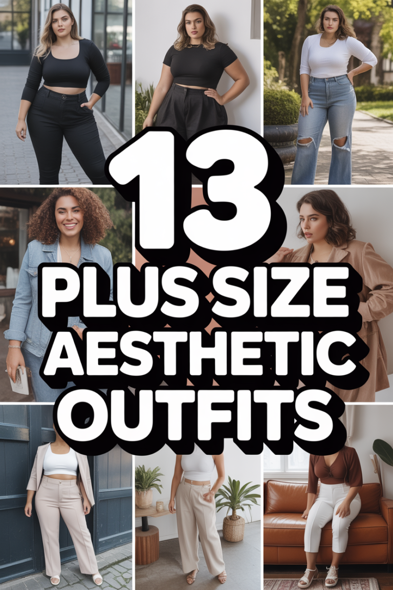 ✨ 13 Plus Size Aesthetic Outfits