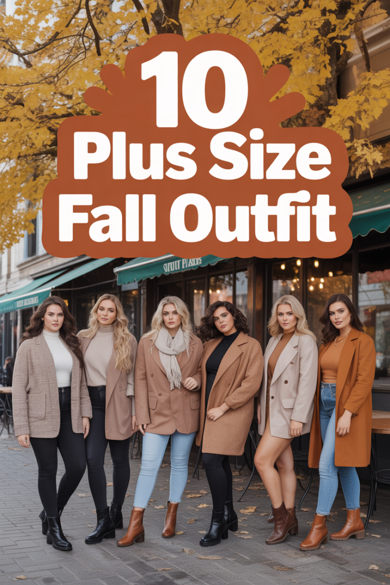🍂 10 Plus Size Fall Outfit