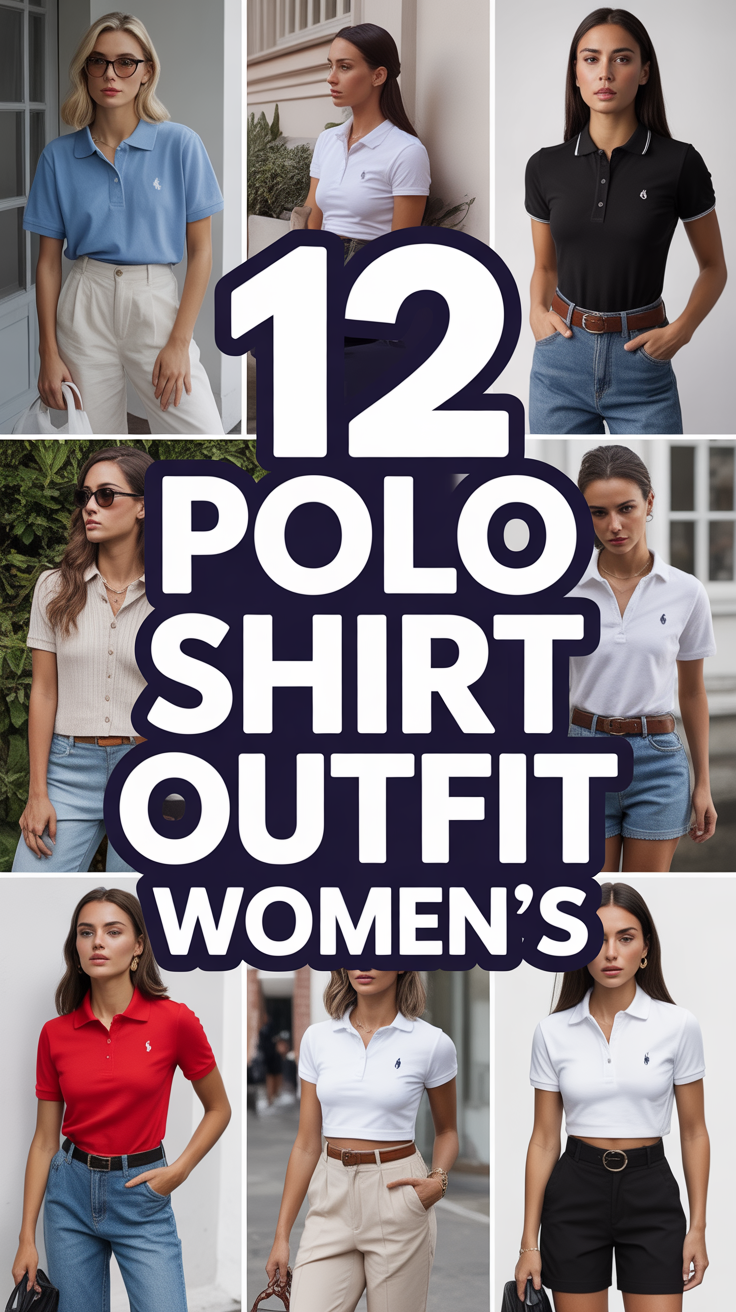 👕 12 Polo Shirt Outfit Women’s