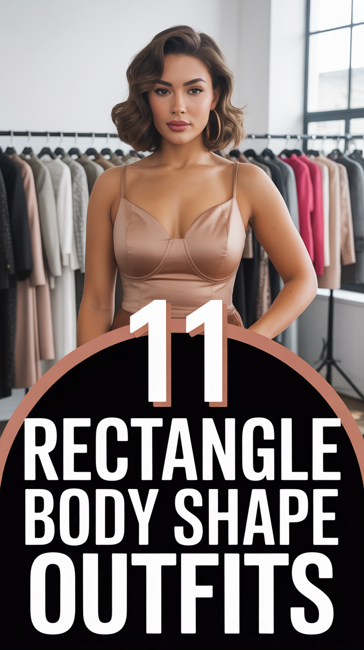 👗 11 Rectangle Body Shape Outfits
