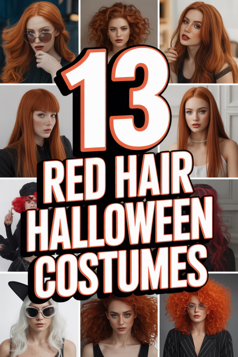 🔥 13 Red Hair Halloween Costumes