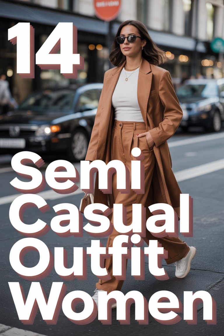 👖 14 Semi Casual Outfit Women