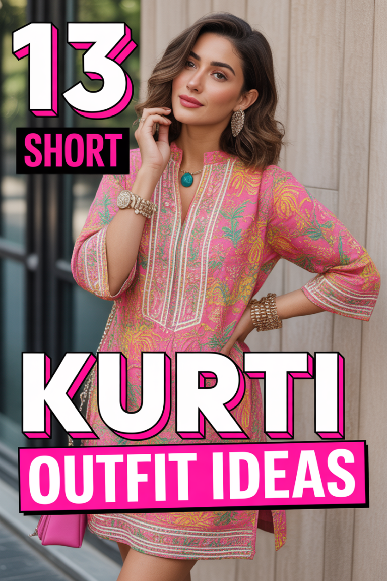 ✨ 13 Short Kurti Outfit Ideas