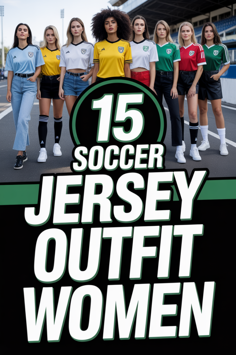 ⚽️ 15 Soccer Jersey Outfit Women